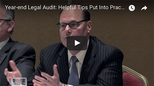Year-end Legal Audit: Helpful Tips Put Into Practice