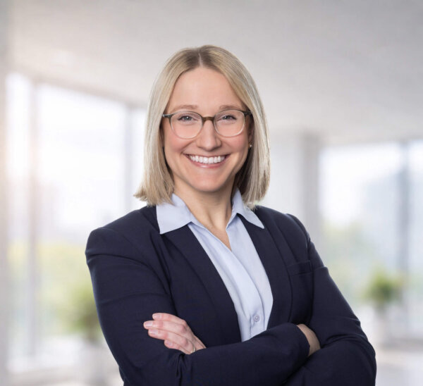 Photograph of Elizabeth Liz Stark McCrea corporate business real estate cybersecurity cannabis attorney in law firm